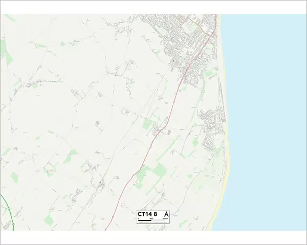 Kent CT14 8 Map