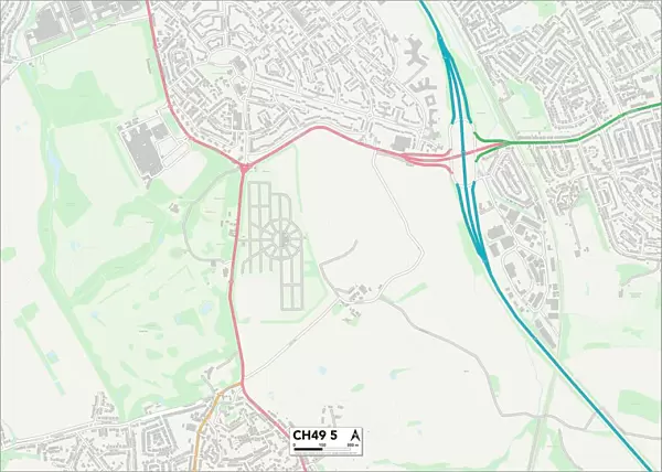 Wirral CH49 5 Map