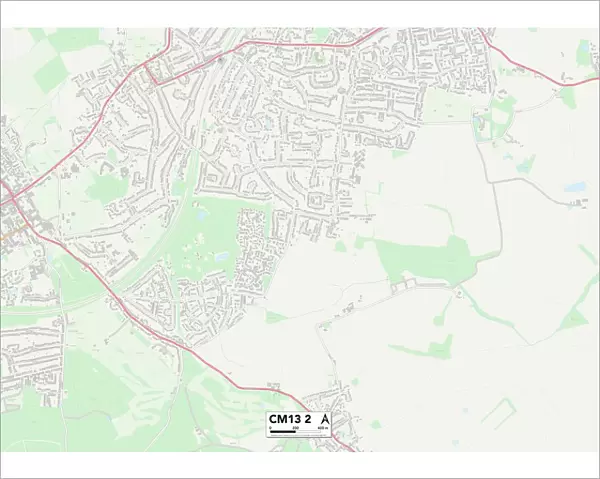 Brentwood CM13 2 Map