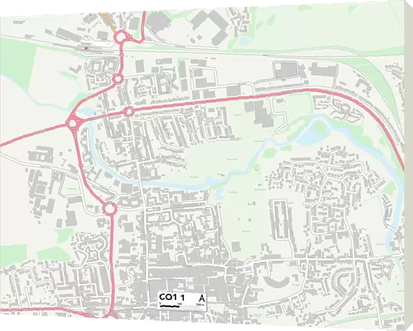 Colchester CO1 1 Map