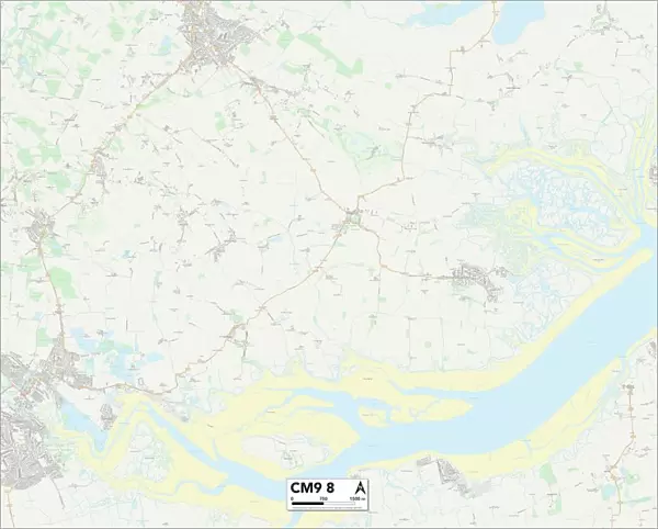 Maldon CM9 8 Map