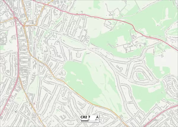 Croydon CR2 7 Map