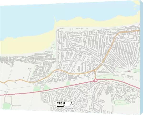 Kent CT6 8 Map