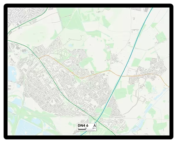 Doncaster DN4 6 Map