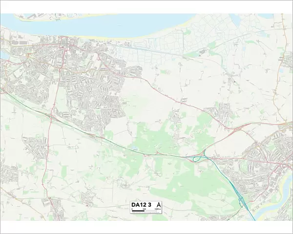 Gravesham DA12 3 Map