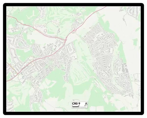 Croydon CR0 9 Map