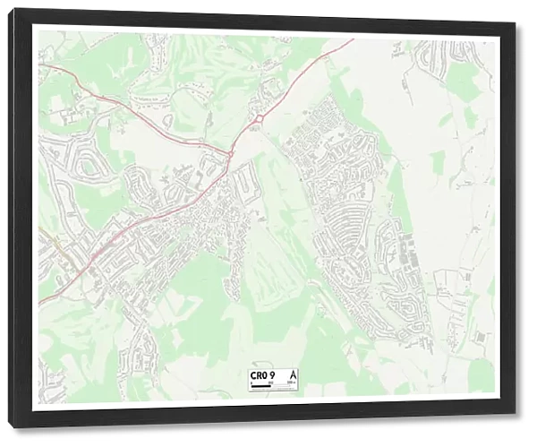 Croydon CR0 9 Map