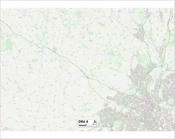 Derbyshire Dales DE6 4 Map