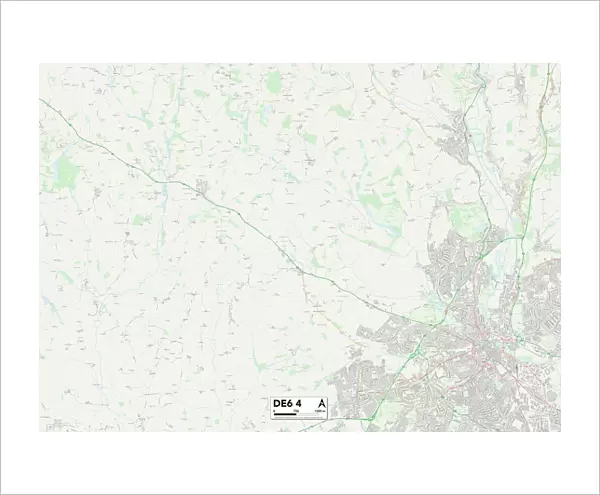 Derbyshire Dales DE6 4 Map
