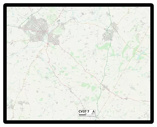 Stratford-on-Avon CV37 7 Map
