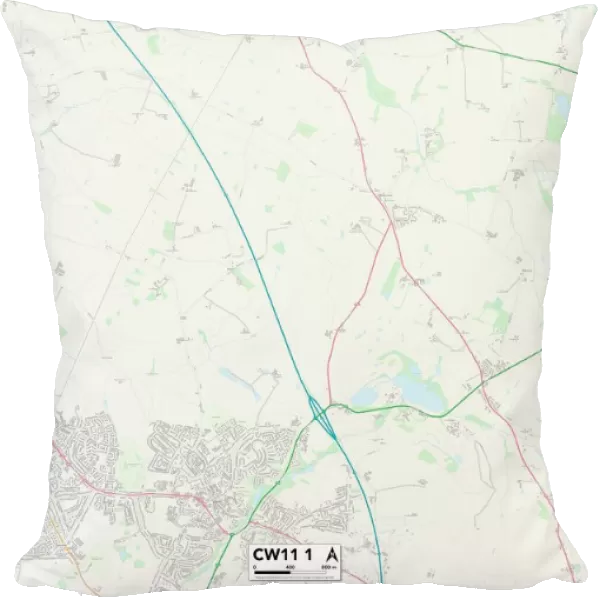 Cheshire East CW11 1 Map