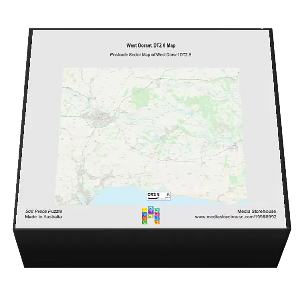 West Dorset DT2 8 Map