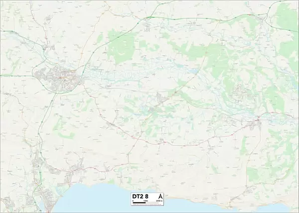 West Dorset DT2 8 Map