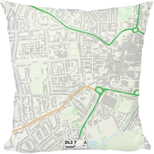 Darlington DL3 7 Map