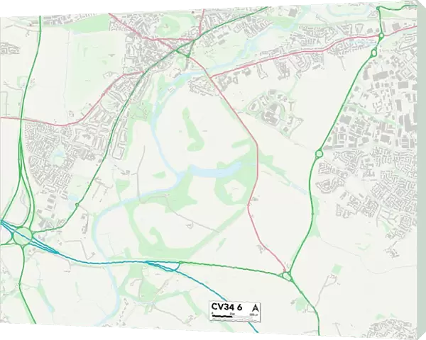 Warwick CV34 6 Map