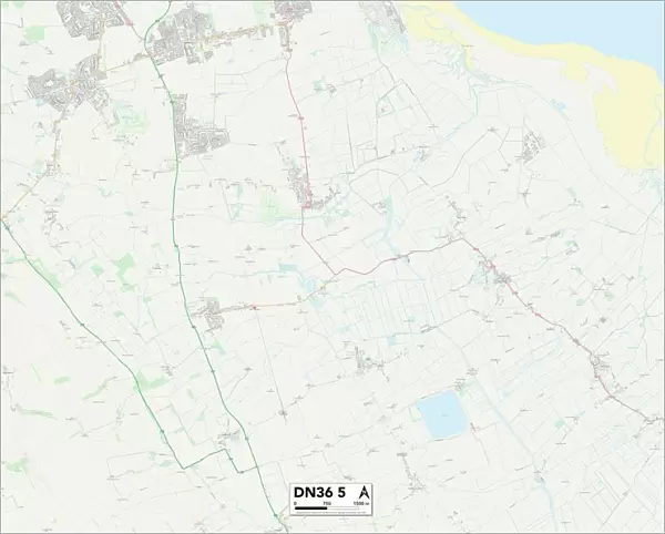 North East Lincolnshire DN36 5 Map