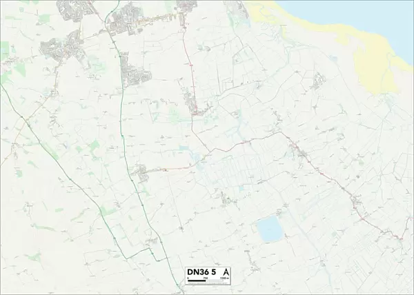 North East Lincolnshire DN36 5 Map