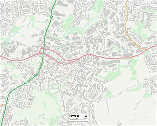 Dudley DY9 8 Map