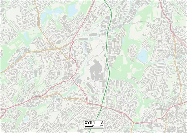 Dudley DY5 1 Map