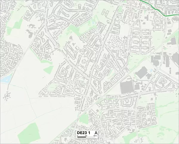 Derby DE23 1 Map