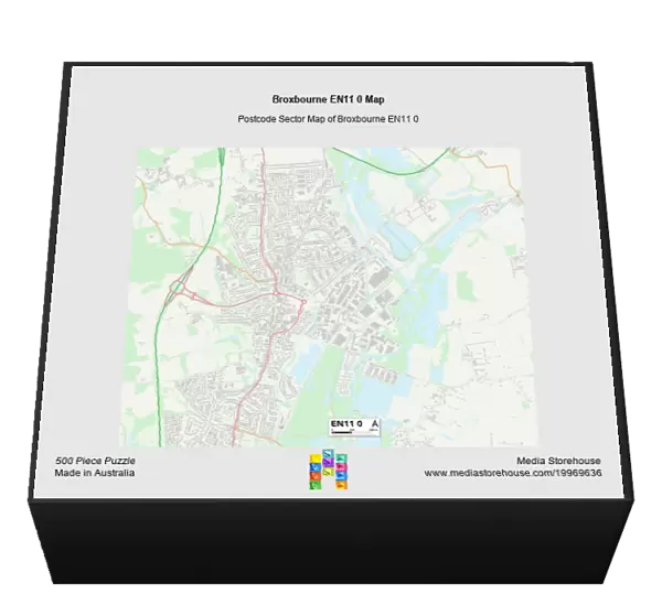 Broxbourne EN11 0 Map