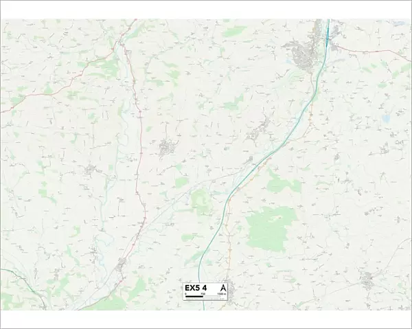 East Devon EX5 4 Map