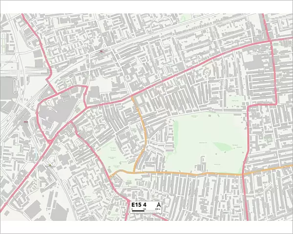 Newham E15 4 Map
