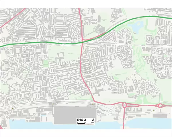 Newham E16 3 Map
