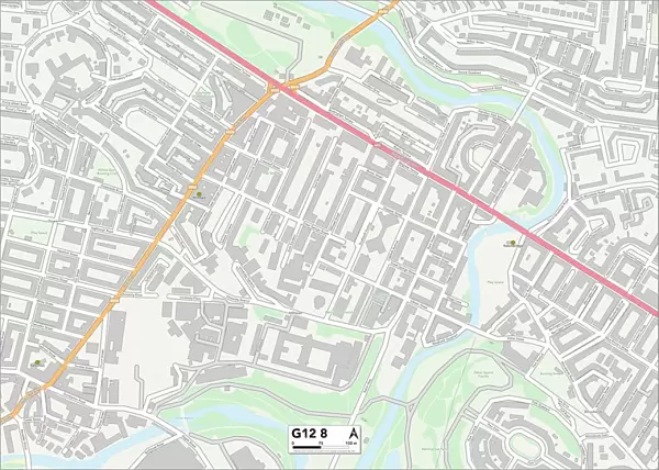 Glasgow G12 8 Map