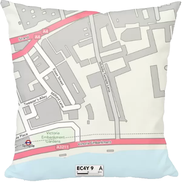 City of London EC4Y 9 Map