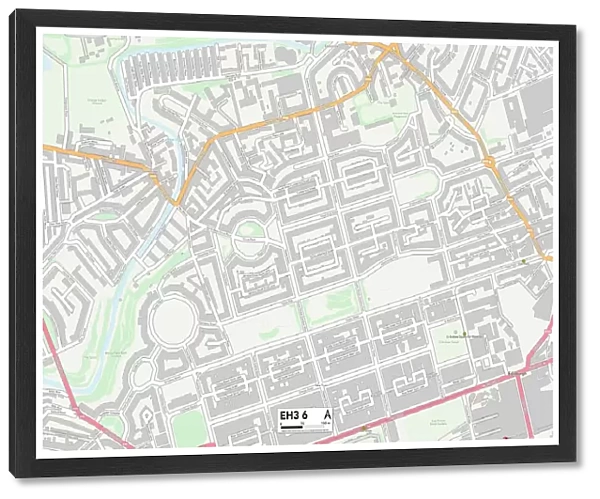 Edinburgh EH3 6 Map