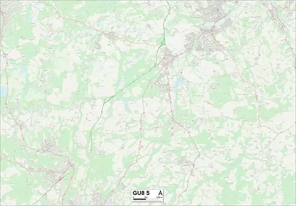 Waverley GU8 5 Map