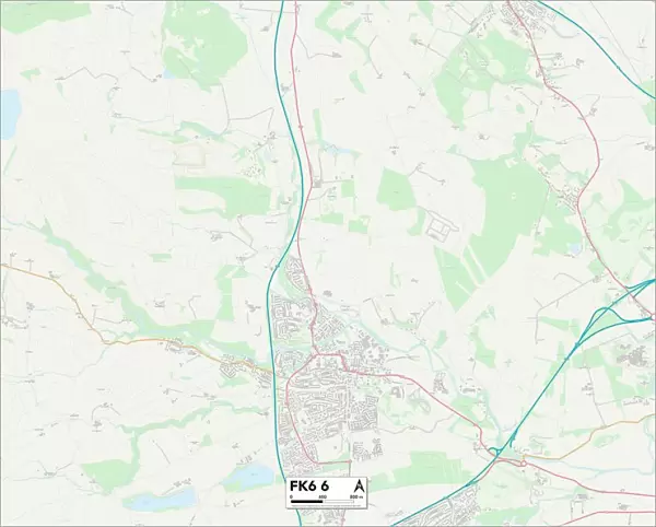 Falkirk FK6 6 Map