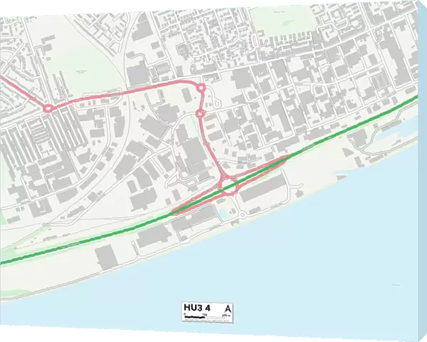 Kingston upon Hull HU3 4 Map