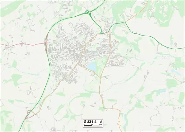 East Hampshire GU31 4 Map