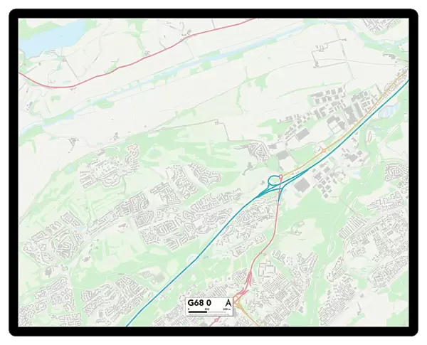 North Lanarkshire G68 0 Map