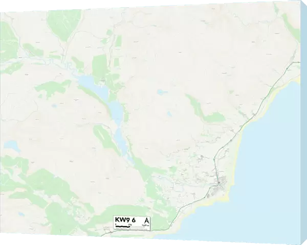 Highland KW9 6 Map