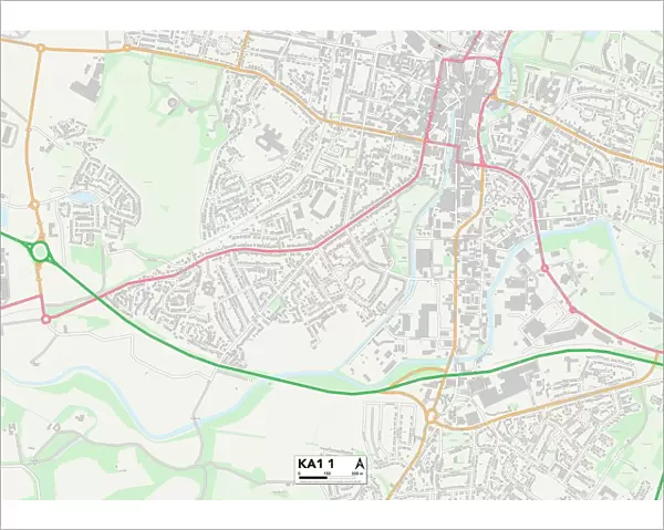 East Ayrshire KA1 1 Map
