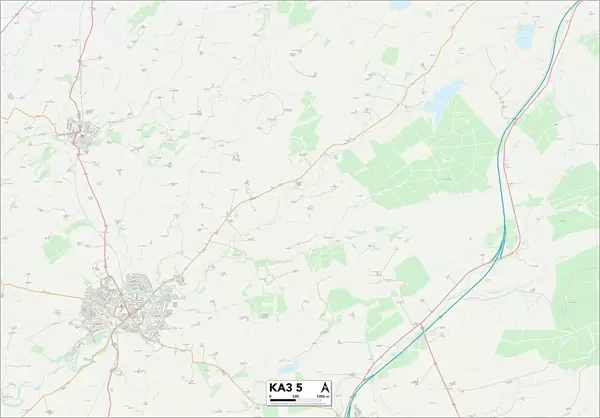 East Ayrshire KA3 5 Map