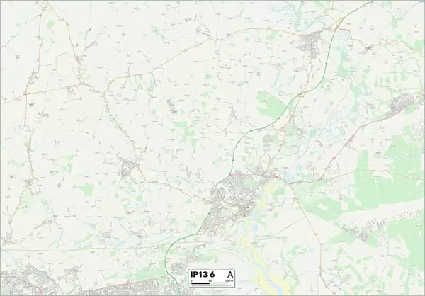 Suffolk Coastal IP13 6 Map
