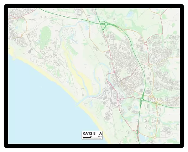 North Ayrshire KA12 8 Map