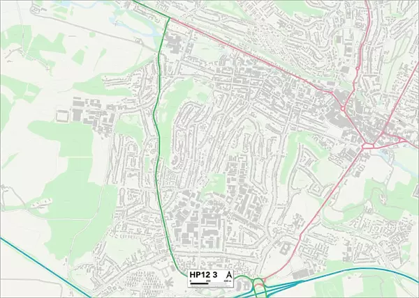 Wycombe HP12 3 Map