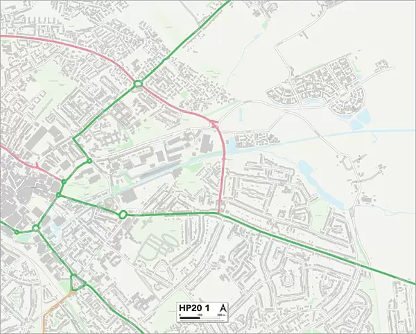 Aylesbury Vale HP20 1 Map