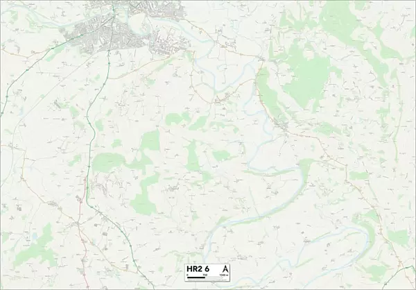 Hereford HR2 6 Map