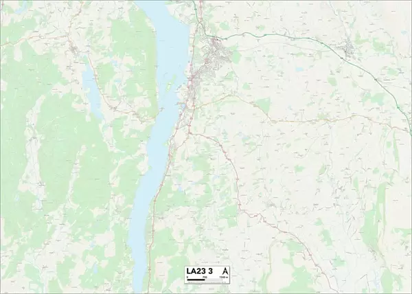 South Lakeland LA23 3 Map