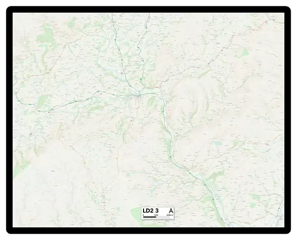 Llandrindod Wells LD2 3 Map