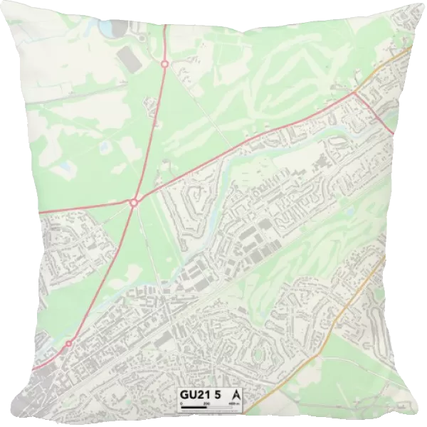 Woking GU21 5 Map