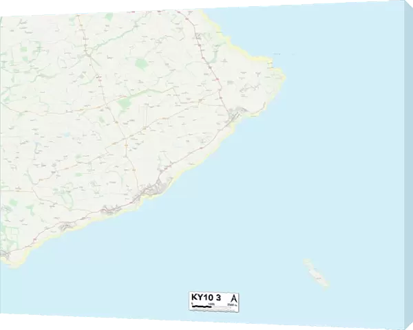 Fife KY10 3 Map