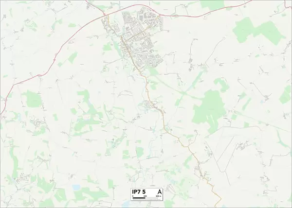 Ipswich IP7 5 Map