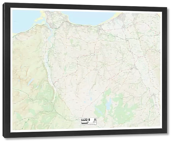 Denbighshire LL22 8 Map